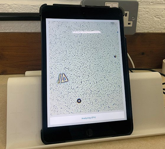 iSperm analysis on iPad