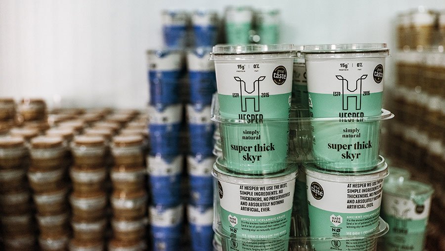 Hesper farm skyr range