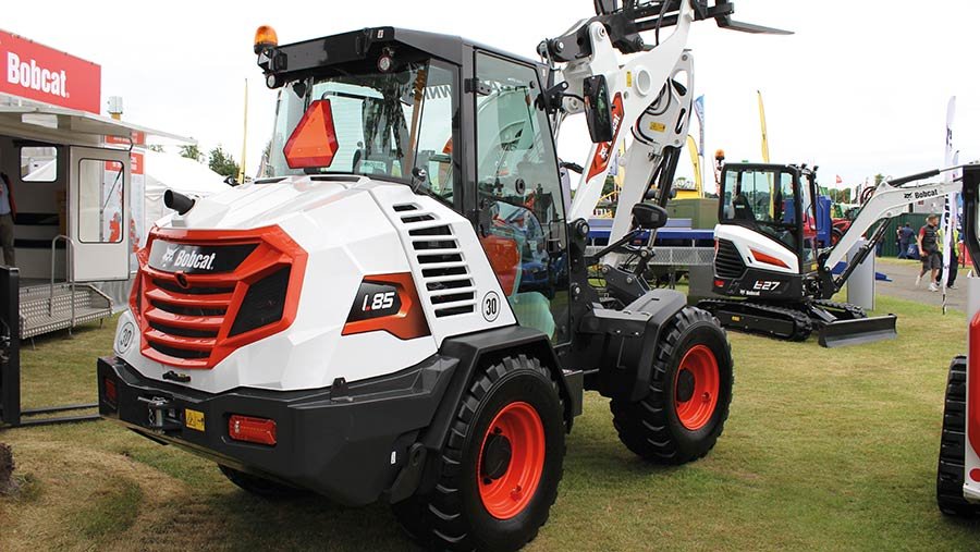 Bobcat L85 compact wheeled loader 