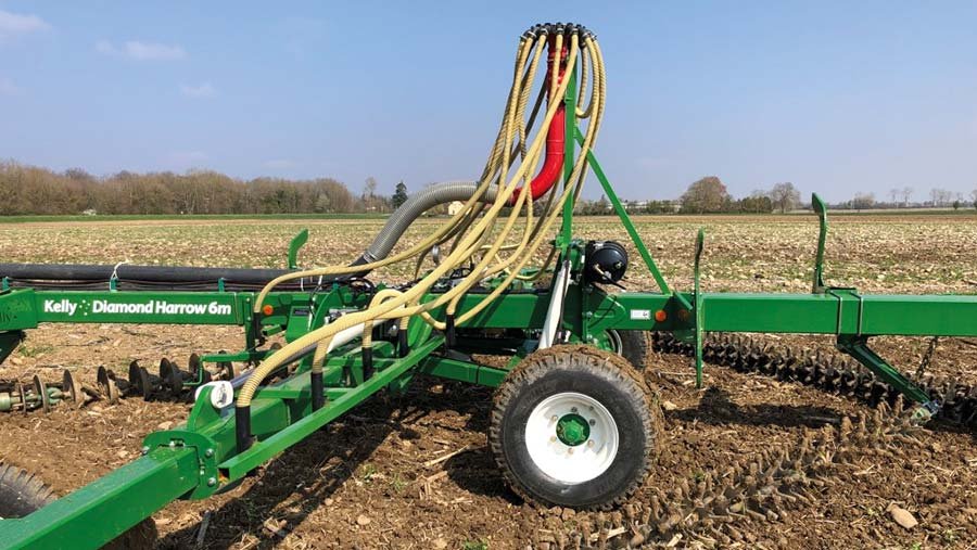 Kelly 6m Diamond Harrow