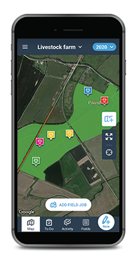 Field margin app