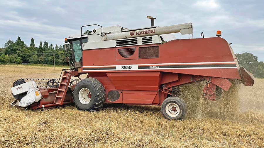 Laverda in field