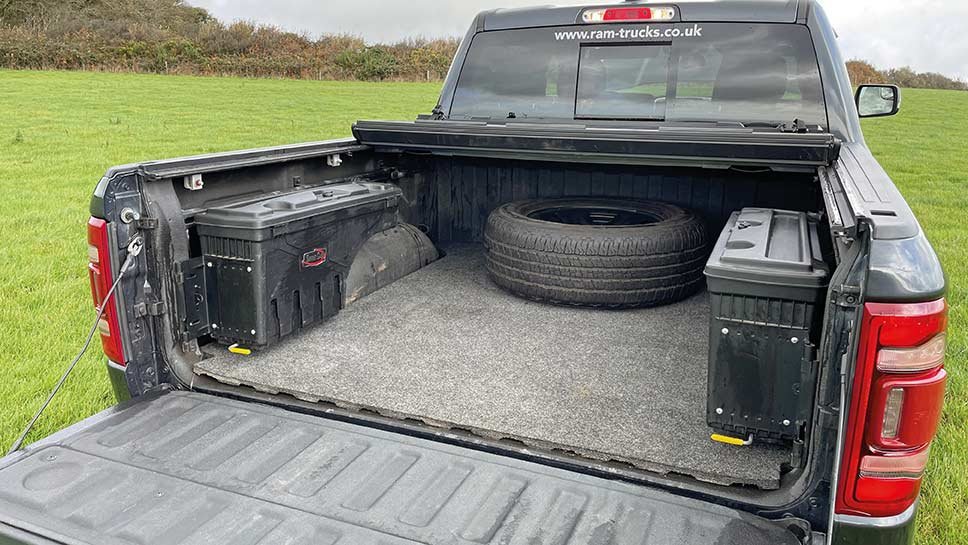 Ram truck flatbed