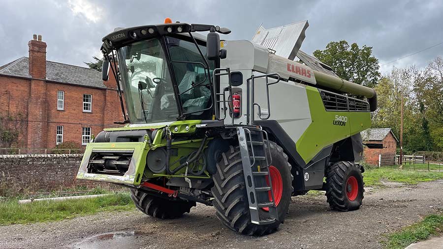  Claas Lexion 5400