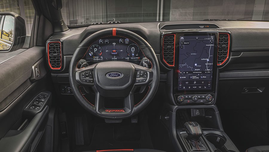 Raptor interior