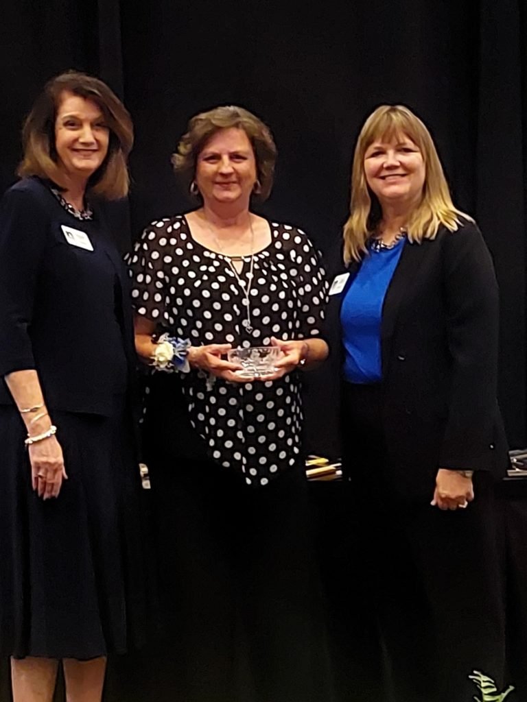 Susan Routh, Kathy Farrow and Julie Garden-Robinson at NEAFCS annual session 