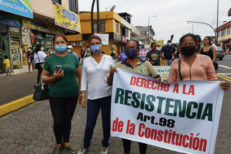 Ecuador Indigenous protest