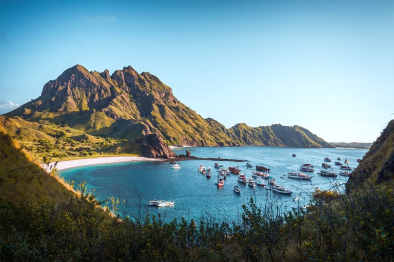 Padar Island in Komodo.