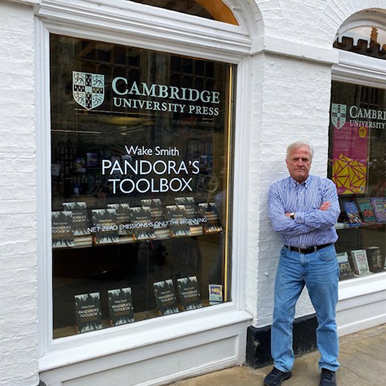 Wake Smith with Pandora's Toolbox books in Cambridge University Press. 