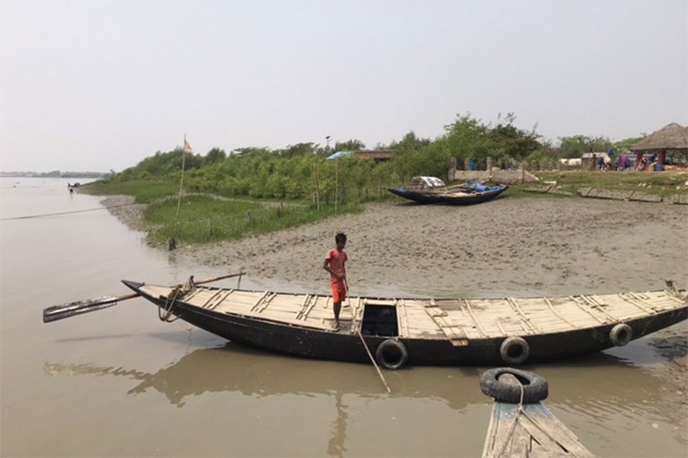 Some coastal settlements in Bangladesh experience the worst of the cyclones from Bay of Bengal.