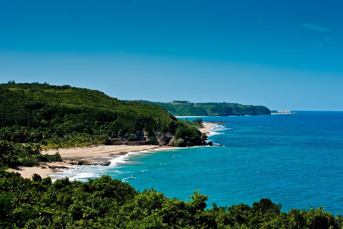 Coast of Puerto Rico. 