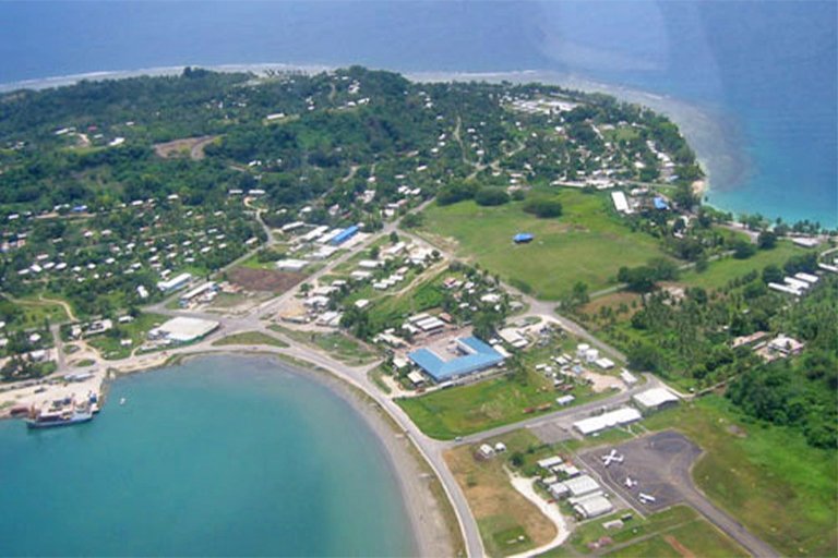 The port city of Vanimo on Papua New Guinea’s northern coast.