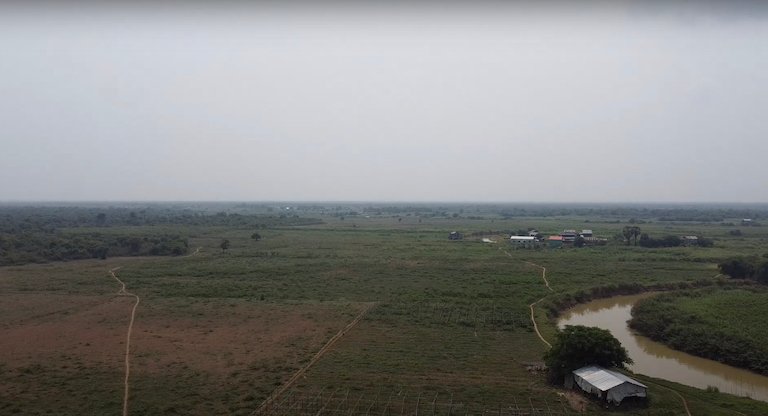 Farmland near Tonle Sap