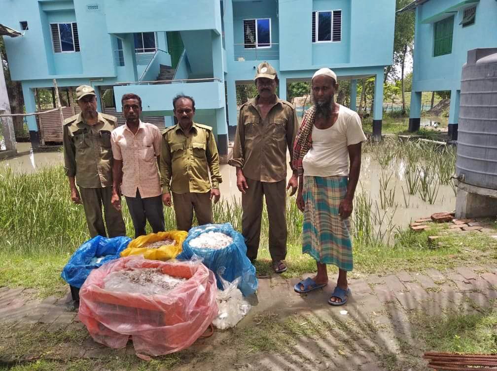 According to a statement from the Forest Department, 59 people were arrested
