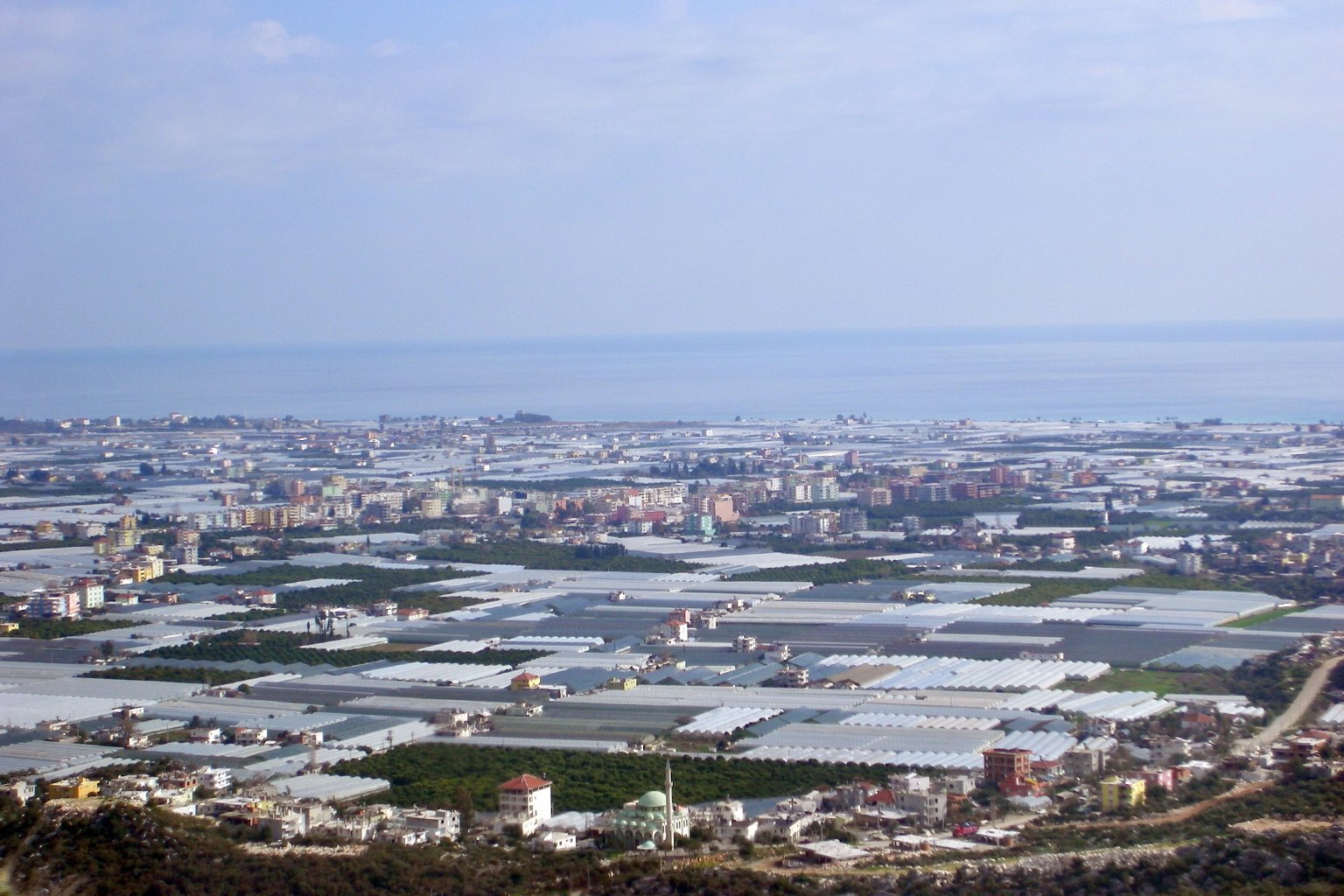 Intensive farming in southern Turkey