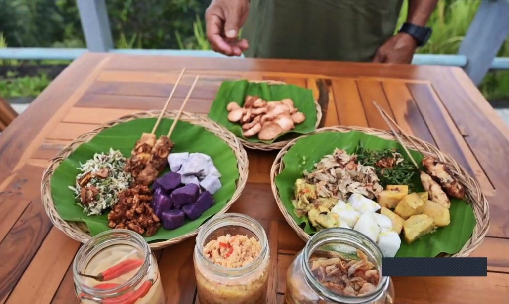 A salak processed menu.