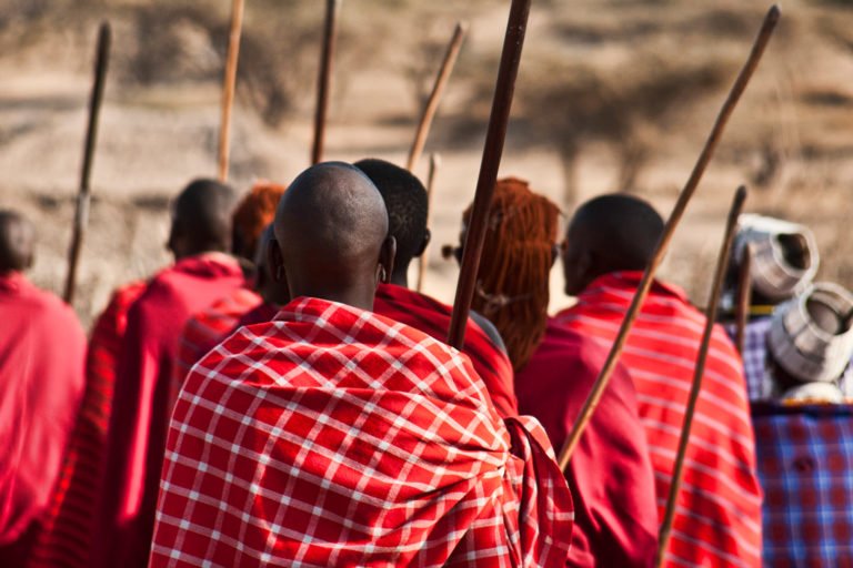 Maasai people.