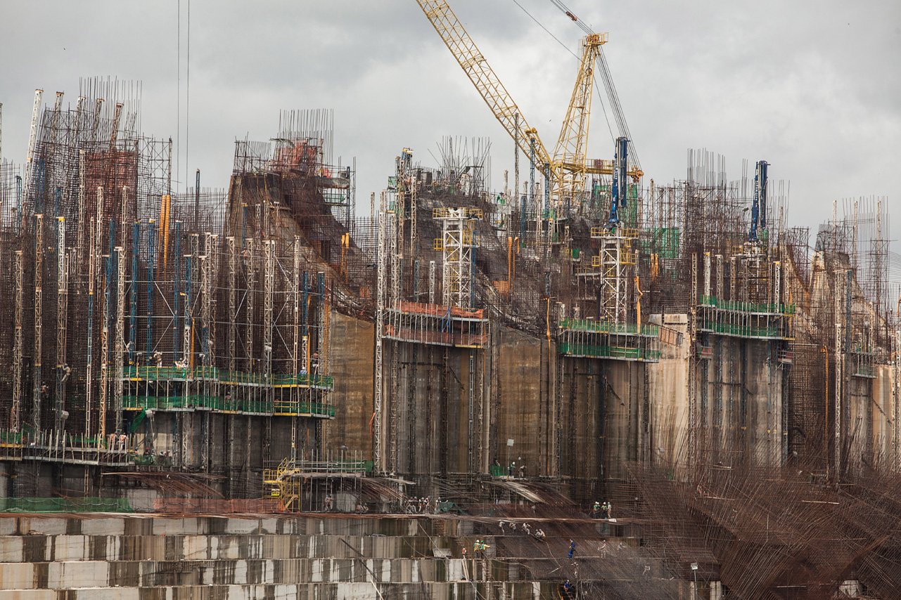 Construction of the Belo Monte