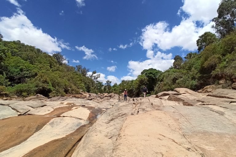 The bed of Andramasina’s Sisaony River