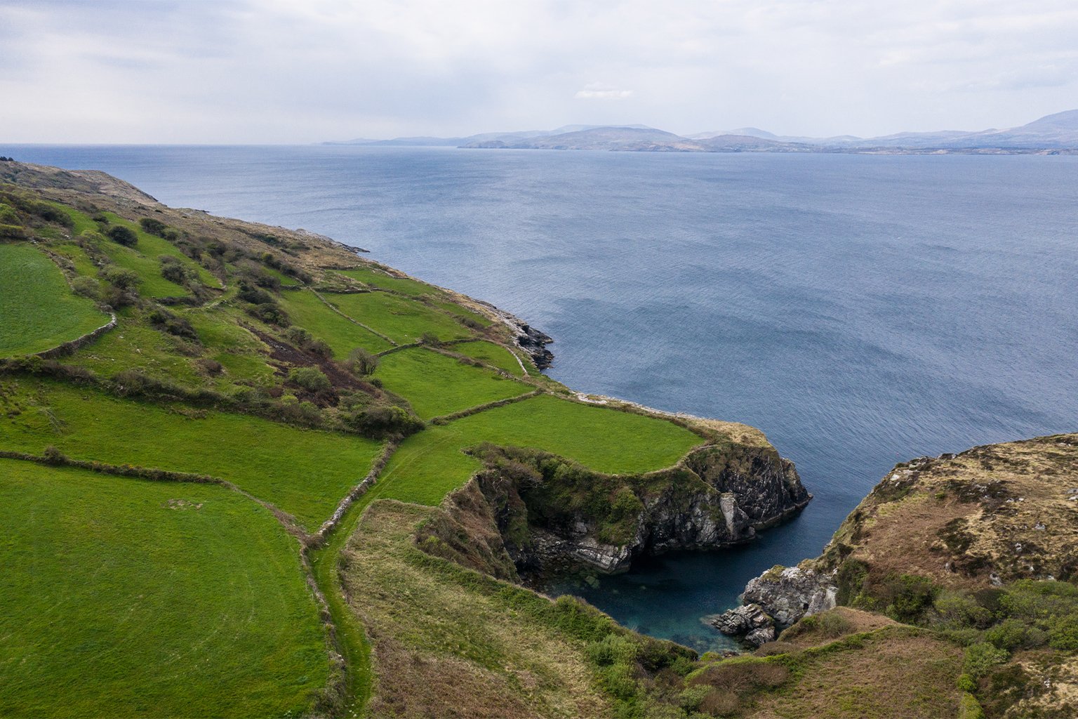 The coast near Bantry Bay.