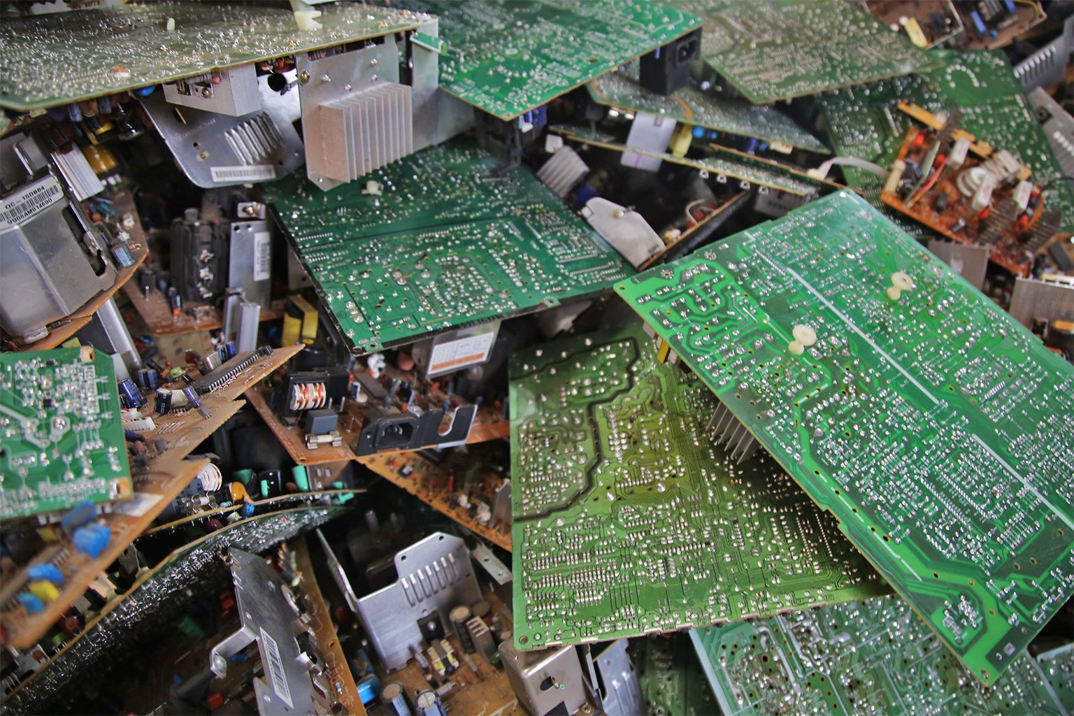 E-waste in Rwanda.