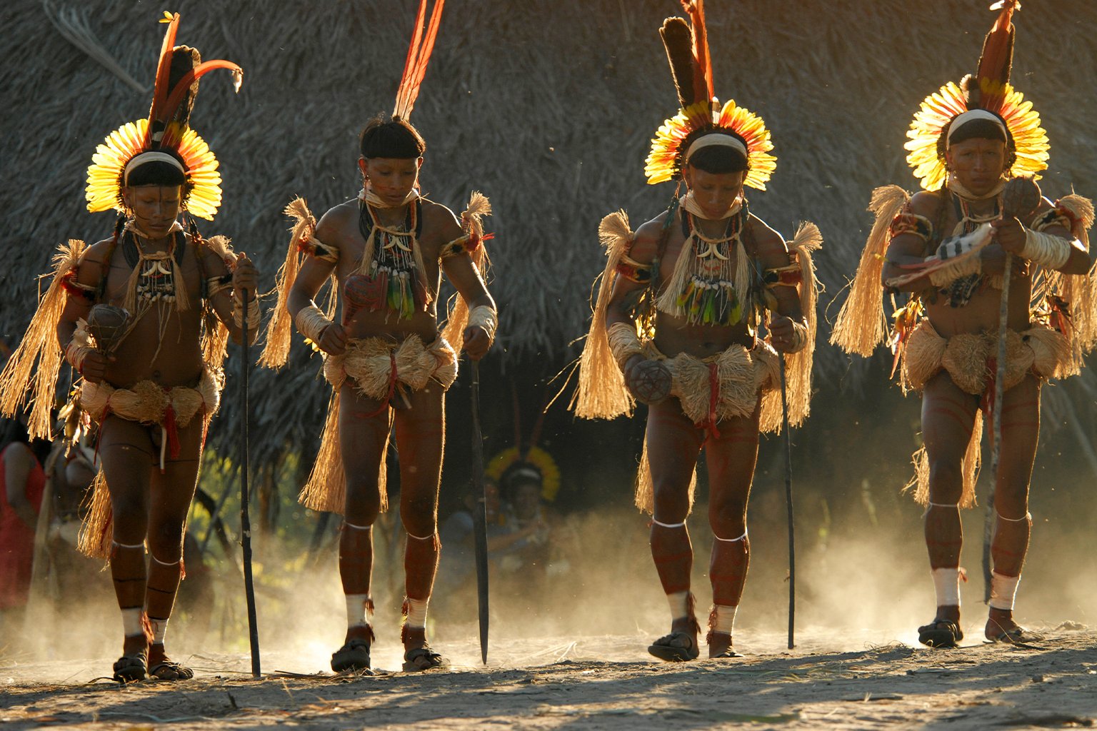 The Enawenê-Nawê Indigenous people.