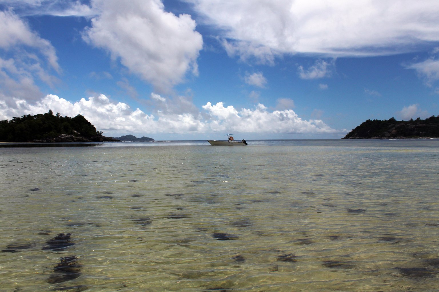 Seychelles shore.